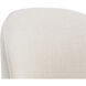 Cavoli Effie Linen Swivel Dining Chair, Swivel